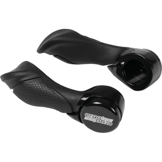Ergotec Bar Ends Multiflex Alu schwarz 22,2 mm