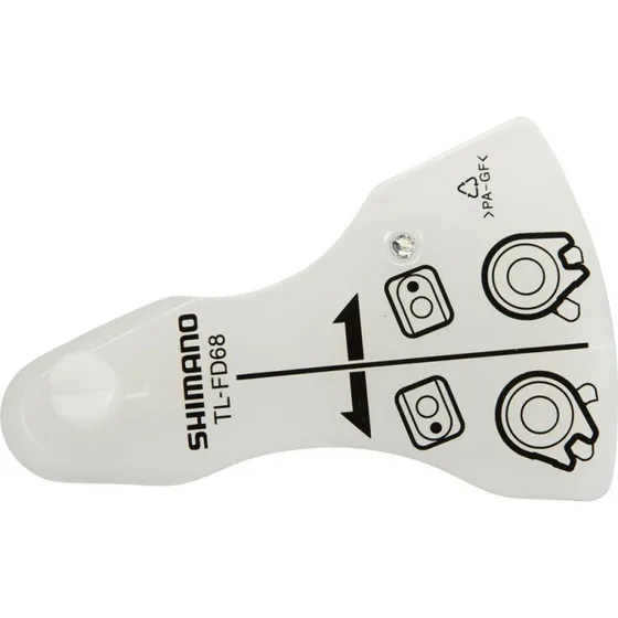 Shimano TL-FD68 Justageschablone für Umwerfer Schaltzug