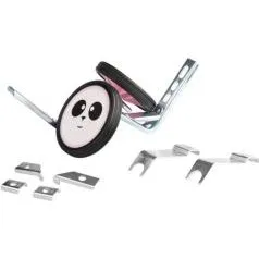 Pexkids Stützräder Einhorn Panda 12-20 Zoll rosa