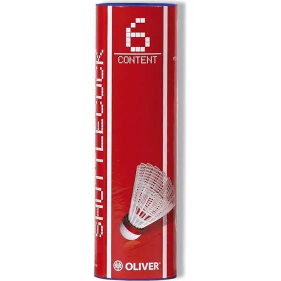 OLIVER Pro-Tec 5 Nylon-Bälle 6er-Pack gelb-rot
