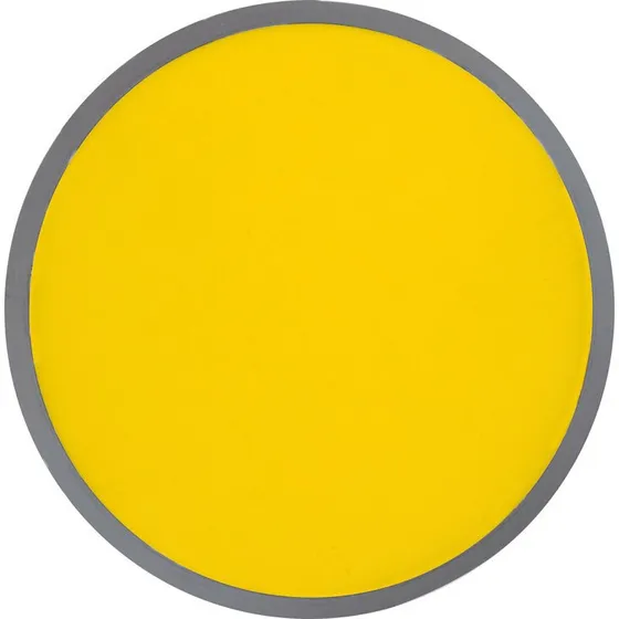 Frisbee 5er Pack mit Tasche, gelb, 25 cm