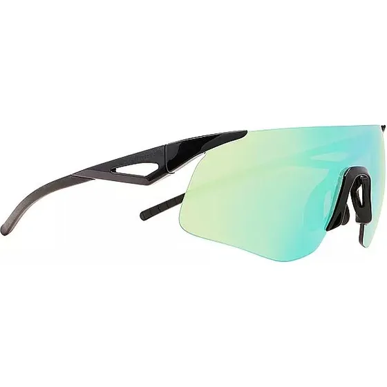 Red Bull SPECT MARK-04 Sonnenbrille Schwarz Rauch mit Grünspiegel
