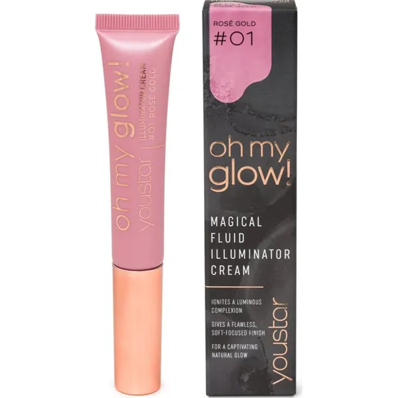 youstar OH MY GLOW! Illuminator Cream Rose Gold