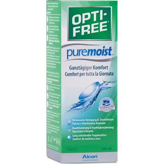 Alcon OPTI-FREE Puremoist 300ml + Behälter