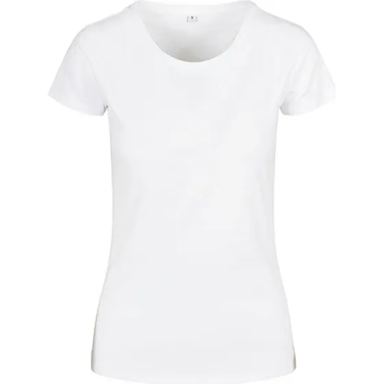 Build Your Brand Basic Damen T-Shirt BB012 Wei 5XL