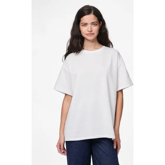 pieces PCSKYLAR Oversize T-Shirt in Bright White
