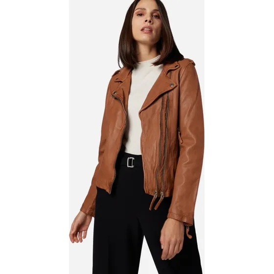 Ricano Foxy Lederjacke Cognac