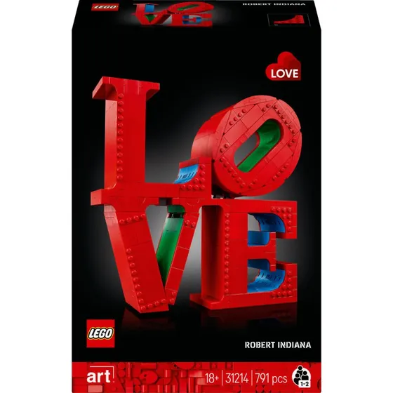 LEGO Art 31214 LOVE  791 Teile, ab 18 Jahren