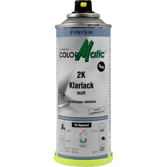 ColorMatic 2K Klarlack Matt 200ml