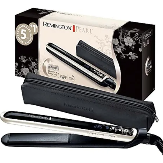 Remington S9501 Glätteisen Pearl Schwarz mit Keramikbeschichtung