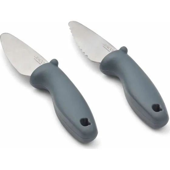 Liewood Perry Whale Sicherheitsmesser Set blau