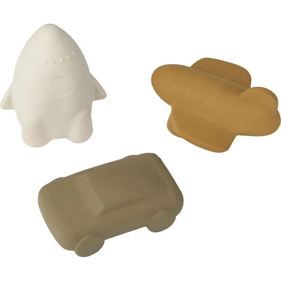 Liewood Jacob 3er-Pack Badespielzeug Golden Karamell