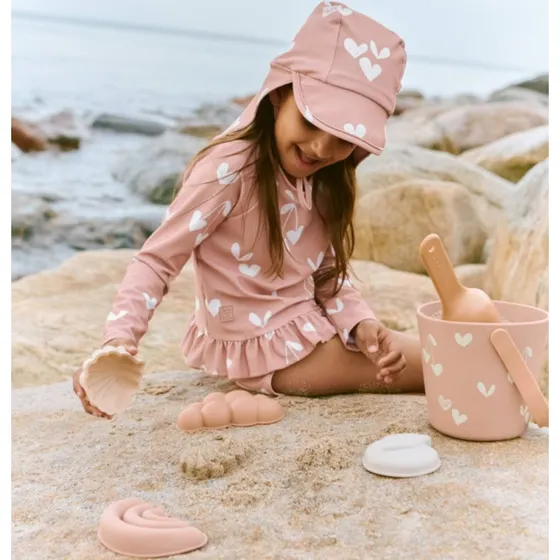 Liewood Gilma Sweethearts Strandset Pale Tuscany