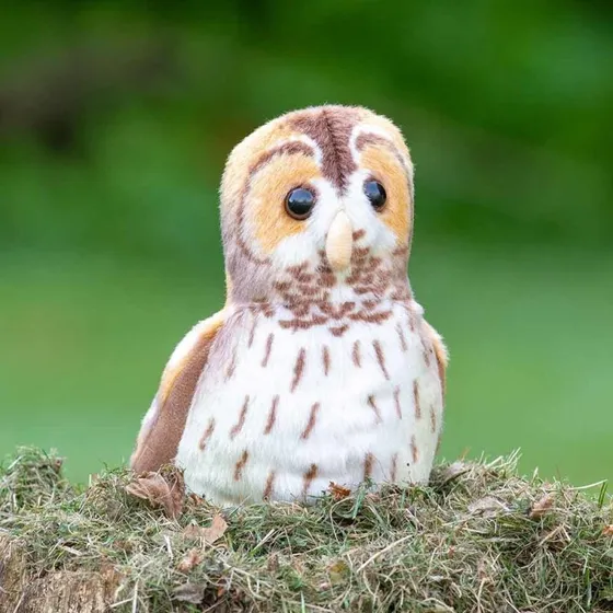 Wild Republic Waldkauz Plüsch mit echter Vogelstimme