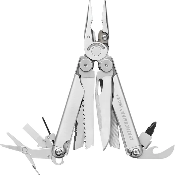 Leatherman Wave Plus Edelstahl, Silber
