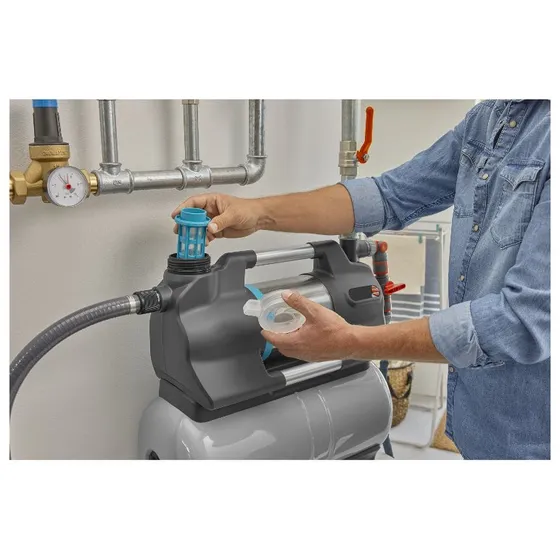 GARDENA Hauswasserwerk 5600 SilentComfort schwarz/silber