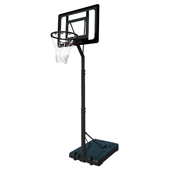 ProSport Basketballkorb Junior 2,1-2,6m, Schwarz