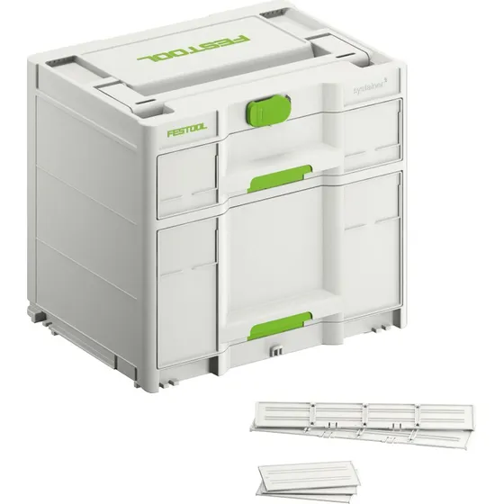 Festool Sortainer³ SYS3-SORT/2 M 337, 2 Schubladen