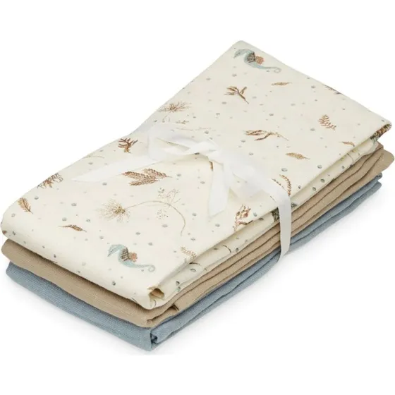 Cam Cam Copenhagen Musselin Windeln 3er-Pack Sea Garden