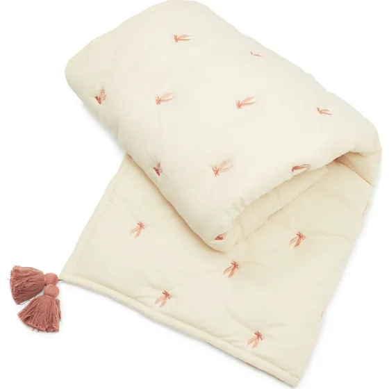 Cam Cam Gestickte Decke mit Schleifen, Rosa