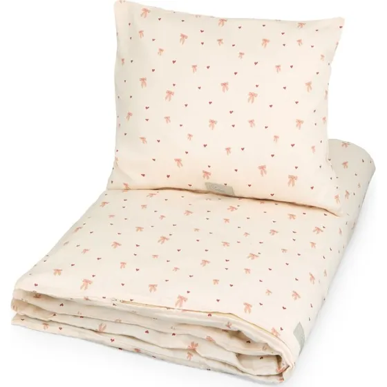 Cam Cam Copenhagen Bows Bettwäsche, 70x100 cm, rosa