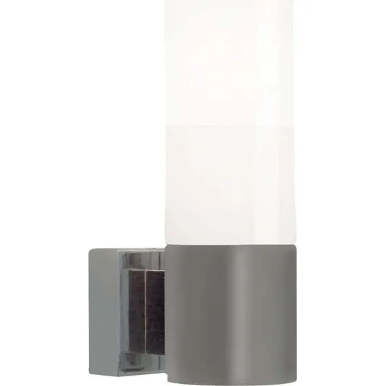 Nordlux Tangens Single Wandleuchte Brushed Steel IP44