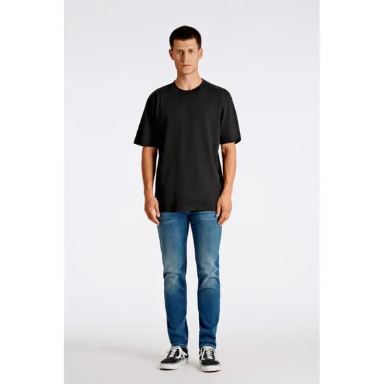 Lindbergh Herren T-Shirt Oversize O-Neck BLACK