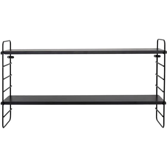 Bloomingville Wandregal North Schwarz 65 cm