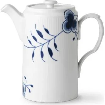 Royal Copenhagen Blue Fluted Mega Kanne 1,1 L mit Deckel