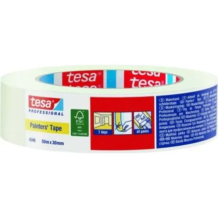 tesa tesakrepp 4348 Malerband 50m x 30mm hellbeige