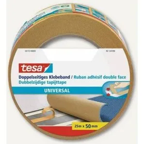 tesa Doppelseitiges Klebeband Universal 50 mm x 25 m