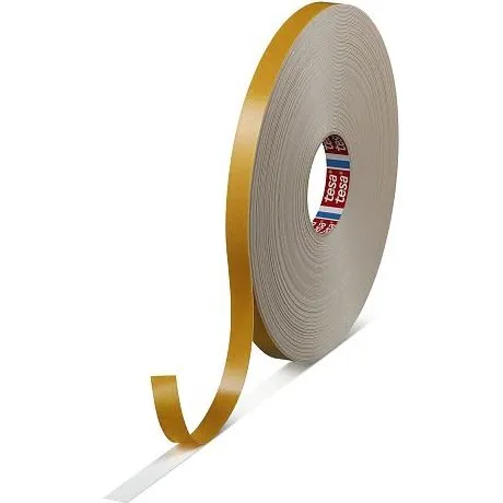 tesa 4952 Doppelseitiges Schaumstoffklebeband 19 mm x 50 m, weiss