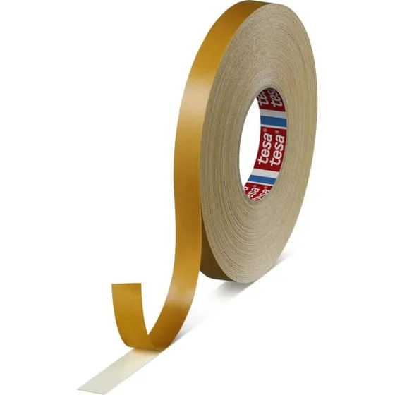 tesa® tesafix® 4964, doppelseitiges Klebeband, weiß, 5 cm, 50 m