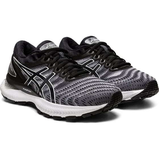 Asics Gel Nimbus 22 Laufschuhe Damen Weiß/Schwarz Gr. 39