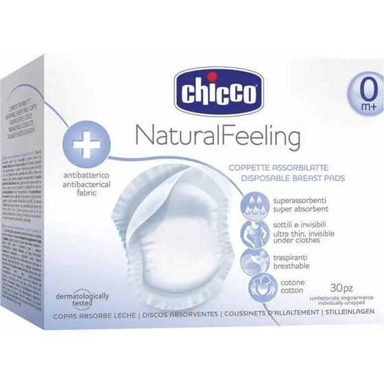 Chicco Antibakterielle Stilleinlagen 60er Pack