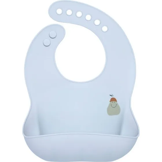 Lässig Silikon-Lätzchen Happy Fruits Birne