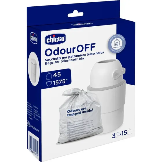 Chicco Teleskop-Windelaufsatz Nachfüllpackung 3x15