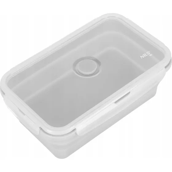 Silicone Lunchbox 1200ml, faltbar, BPA-frei, LFGB-zertifiziert