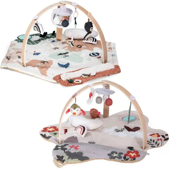 BabyGO Bianca Krabbeldecke Flowers