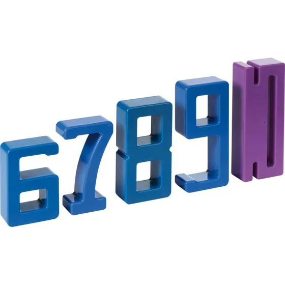 Eduplay Zahlen-Bausteine 17er Set, farbige Lernbausteine ab 3 Jahren