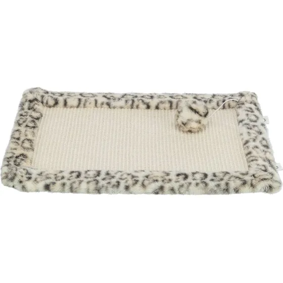 Trixie Kratzmatte Leo Leopardenmuster Creme