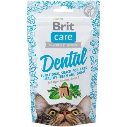 Brit Care Cat Snack Dental 50 g
