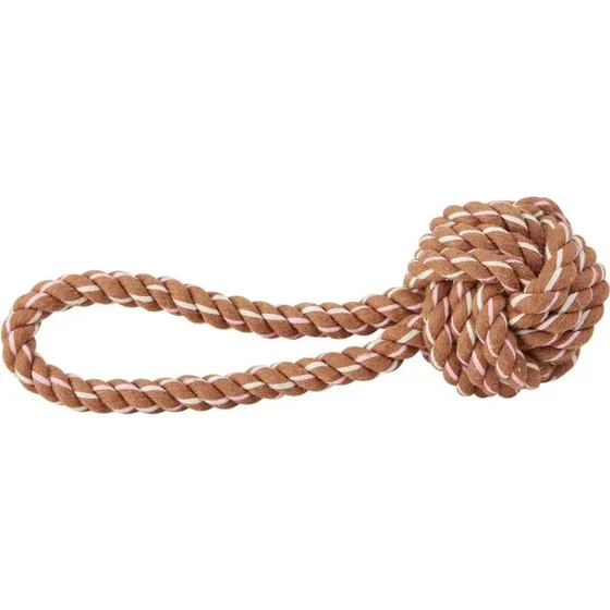 OYOY Zoo Otto Seilhundespielzeug Karamell