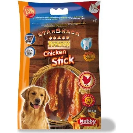 Nobby StarSnack Barbecue Wrapped Chicken 113g