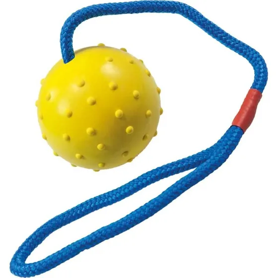 TRIXIE Ball am Seil 6 cm, 30 cm, Naturgummi