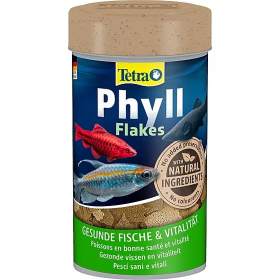 Tetra Phyll Pflanzenfutter Flocken 250 ml