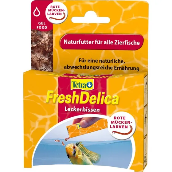 Tetra FreshDelica Rote Mückenlarven 48 g