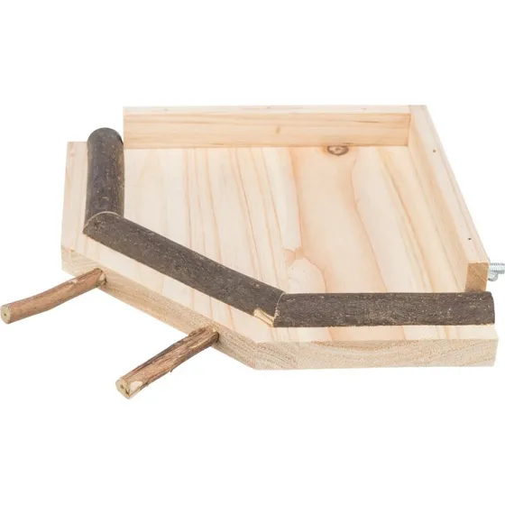 TRIXIE Landeplatz mit Sitzstangen, 19 × 19 cm