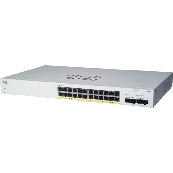 Cisco CBS220-24FP-4G Smart Switch 24-Port PoE+