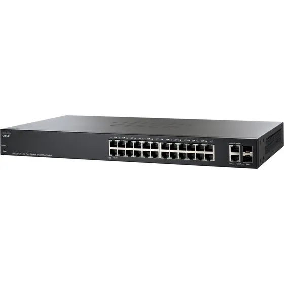 Cisco SG220-26 Managed Switch, 26x Gigabit Ethernet